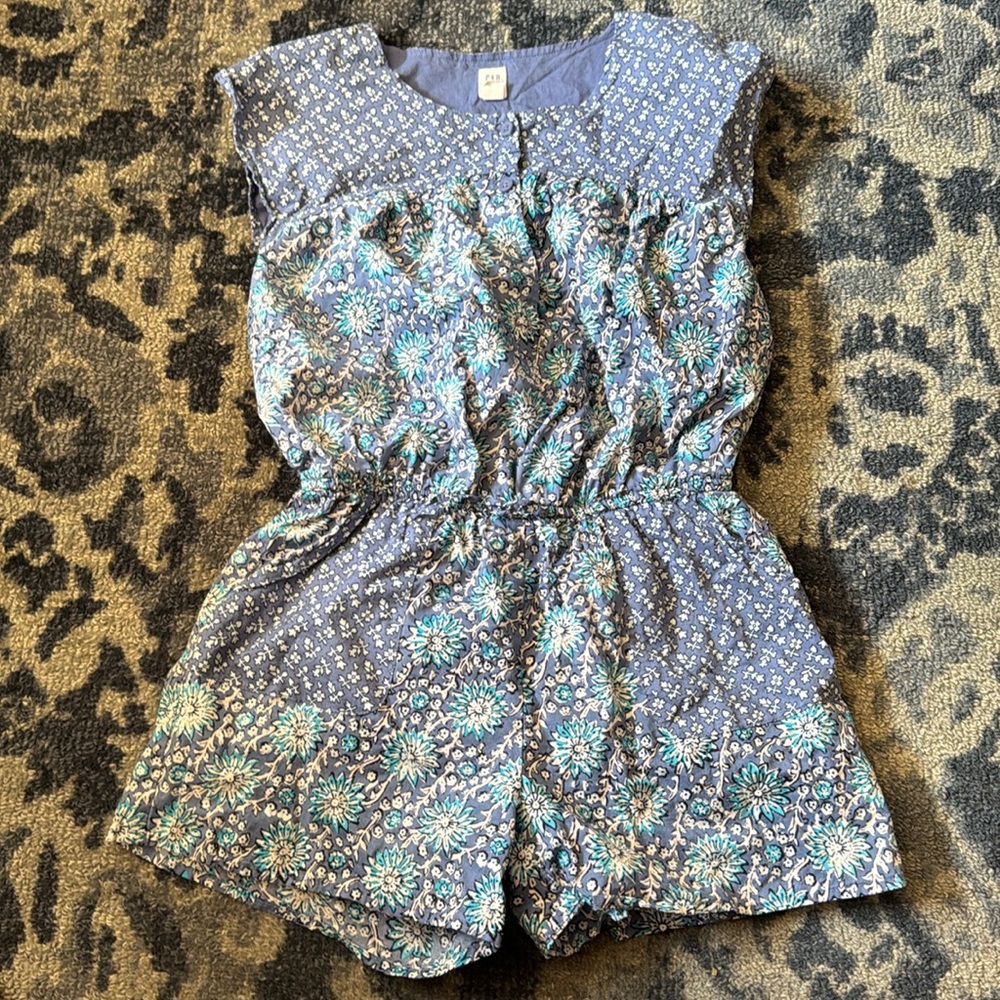 Gap Kids Girls Floral Romper L